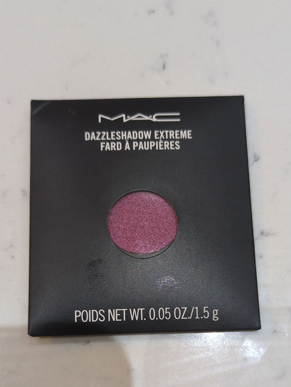 MAC Cosmetics Dazzleshadow Extreme Eyeshadow — Shimmering Plum Pink / New